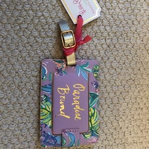 NWT! Lily Pulitzer Bag Tag Luggage Tag
